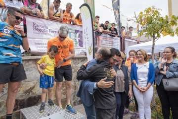 La atleta teldense Cristina Quevedo triunfa en la San Roman 2018 (Foto TA)